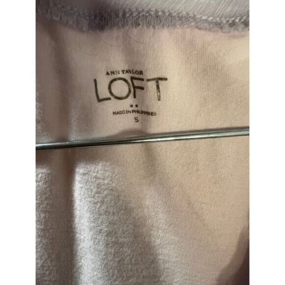 LOFT Sleeveless Pullover Top U Neck Small‎ - Picture 3 of 3